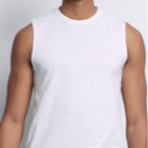 Russell Athletic Sleeveless Tee - White